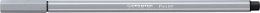 Filctoll, 1 mm, STABILO "Pen 68", közép szürke