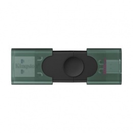 Pendrive, 128GB, USB 3.2 Gen1, USB-A/USB-C, KINGSTON "DataTraveler Duo"