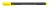 Tűfilc, 0,3 mm, STAEDTLER "Triplus 334", sárga