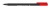 Tűfilc, 0,3 mm, STAEDTLER "Triplus 334", piros