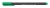Tűfilc, 0,3 mm, STAEDTLER "Triplus 334", zöld